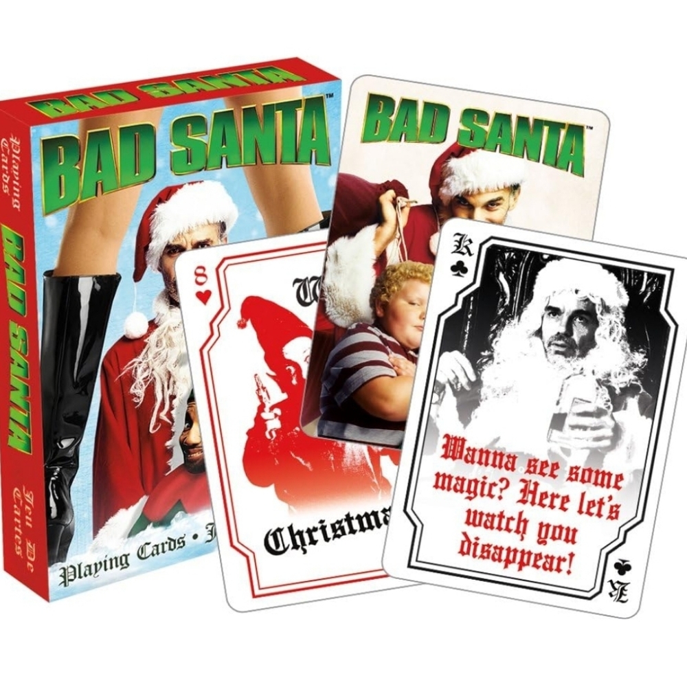 BAD SANTA playing cards